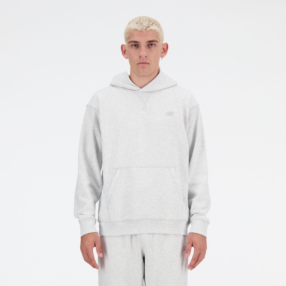 New Balance New Balance NB Athletics French Terry Hoodie Herren, grau, Grösse: L Relaxed Fit Herren, grau, Grösse: L