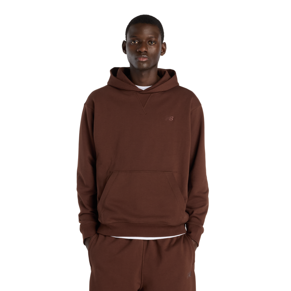New Balance New Balance NB Athletics French Terry Hoodie Herren, braun, Grösse: M Relaxed Fit Herren, braun, Grösse: M