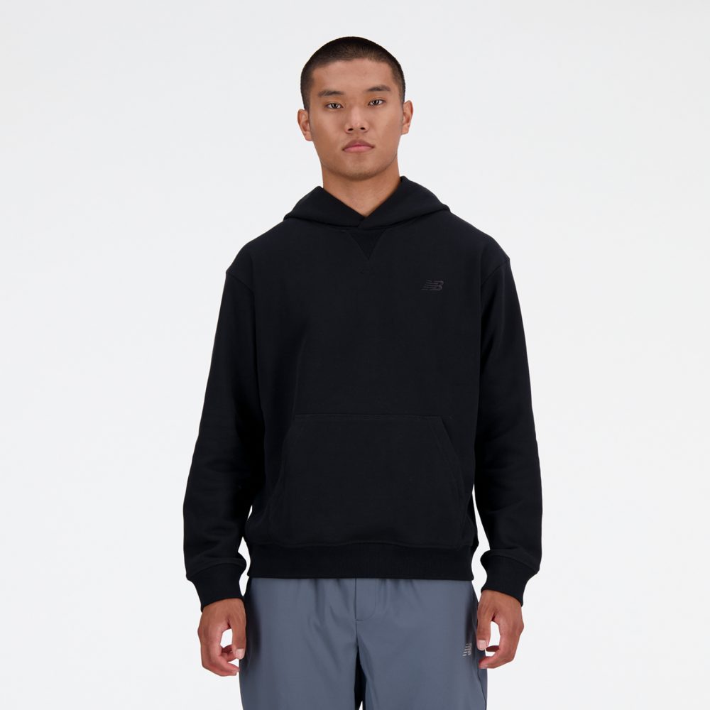 New Balance New Balance NB Athletics French Terry Hoodie Herren, schwarz, Grösse: L Relaxed Fit Herren, schwarz, Grösse: L