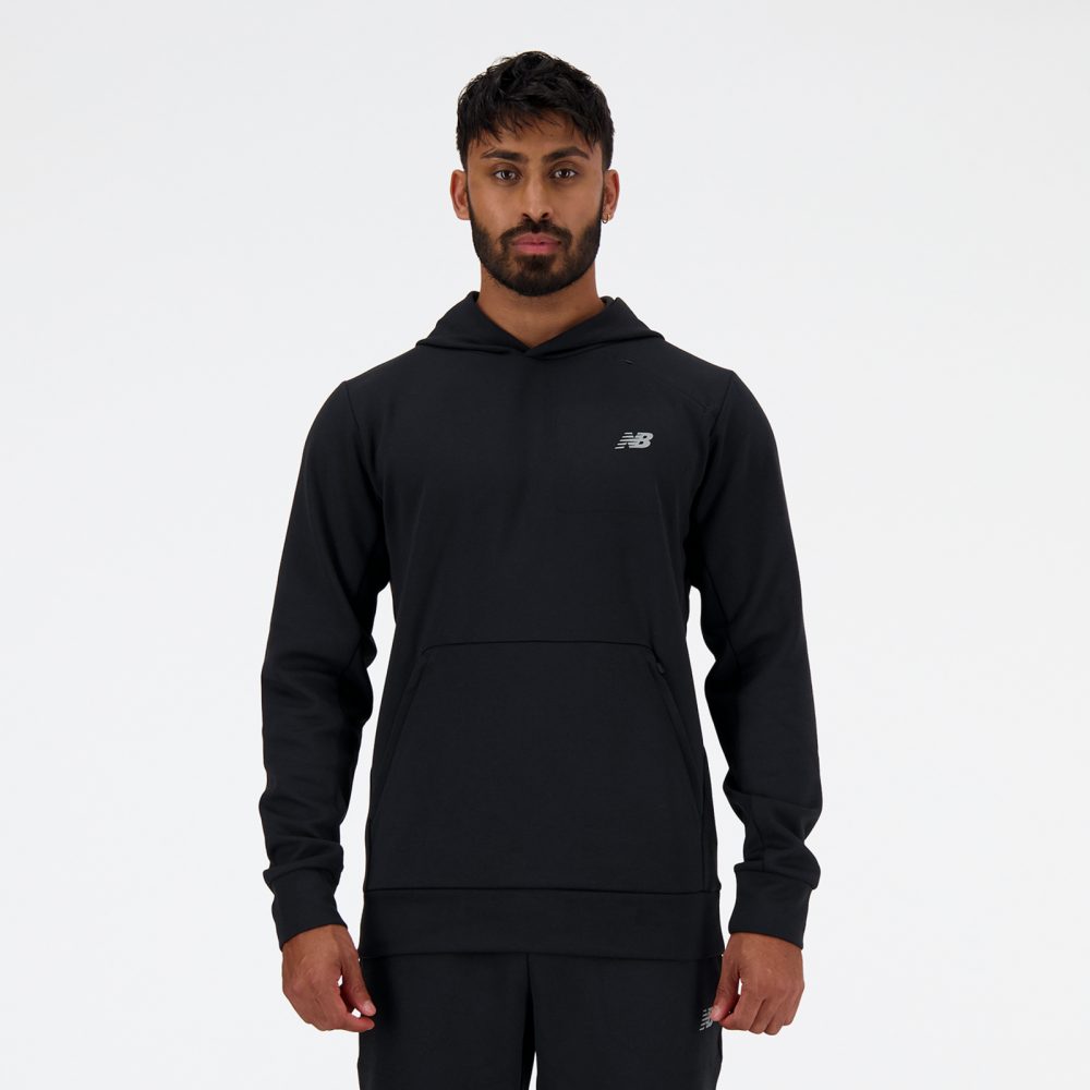 New Balance New Balance Tech Knit Pull Over Hoodie Herren, schwarz, Grösse: M Regular Fit Herren, schwarz, Grösse: M