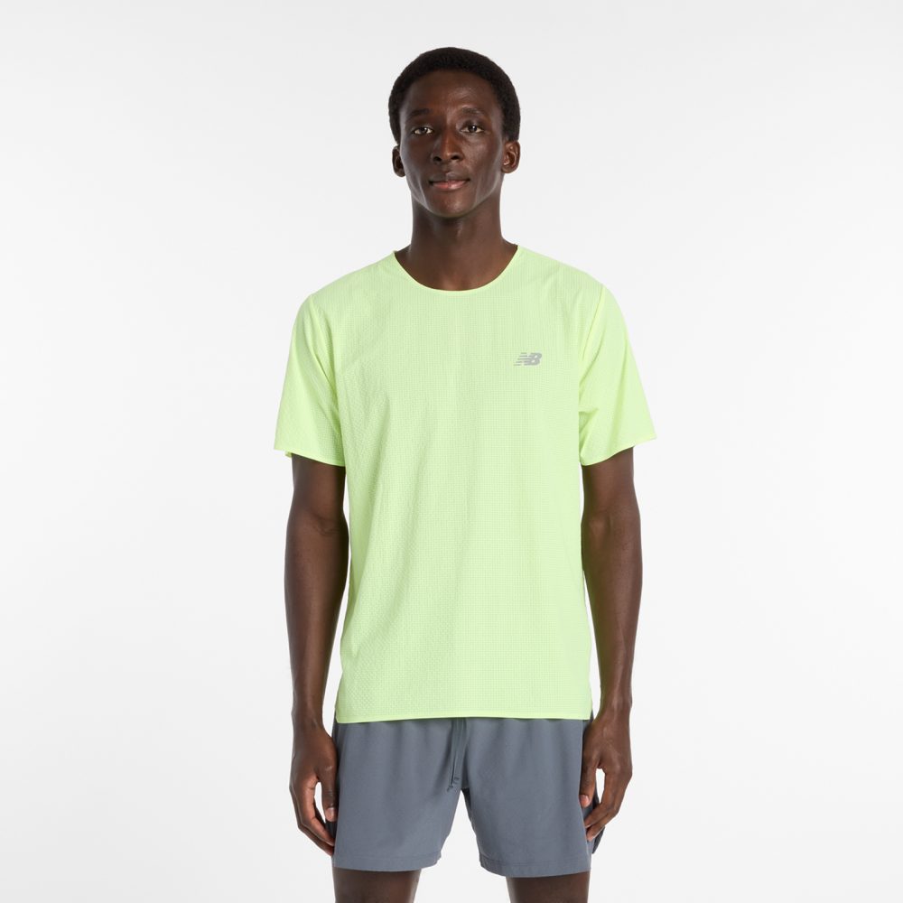 New Balance New Balance Race Day Ultra Light T-Shirt Herren, gelb, Grösse: XXL Regular Fit Herren, gelb, Grösse: XXL