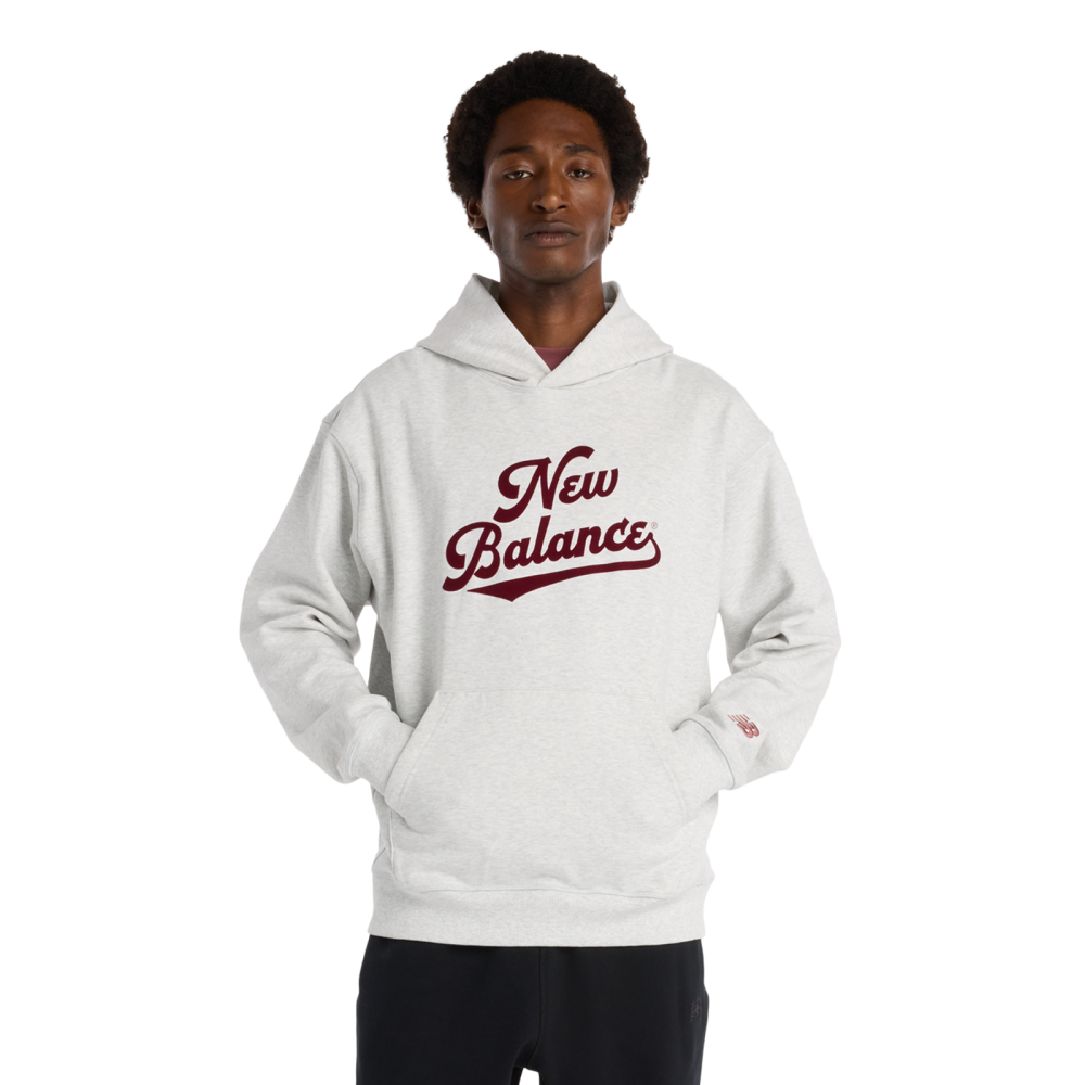 New Balance New Balance Athletics Legacy Hoodie Herren, grau, Grösse: M  Herren, grau, Grösse: M