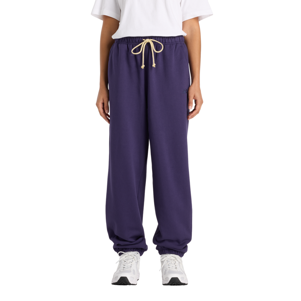 New Balance New Balance W NB Athletics French Terry Jogger Damen, violett, Grösse: S Oversized Fit Damen, violett, Grösse: S