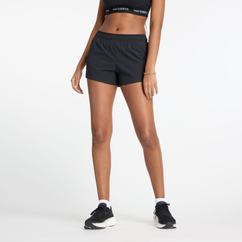 New Balance New Balance W RC Seamless Short 3 Inch Damen, schwarz, Grösse: XS Regular Fit Damen, schwarz, Grösse: XS