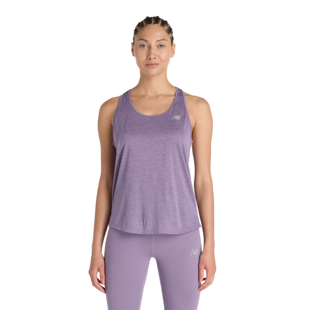 New Balance New Balance W NB Athletics Tank Damen, violett, Grösse: L Athletic Fit Damen, violett, Grösse: L