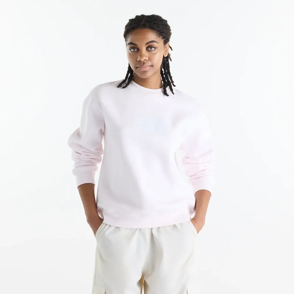 New Balance New Balance W Sport Fleece Logo Crew Damen, pink, Grösse: XL  Damen, pink, Grösse: XL