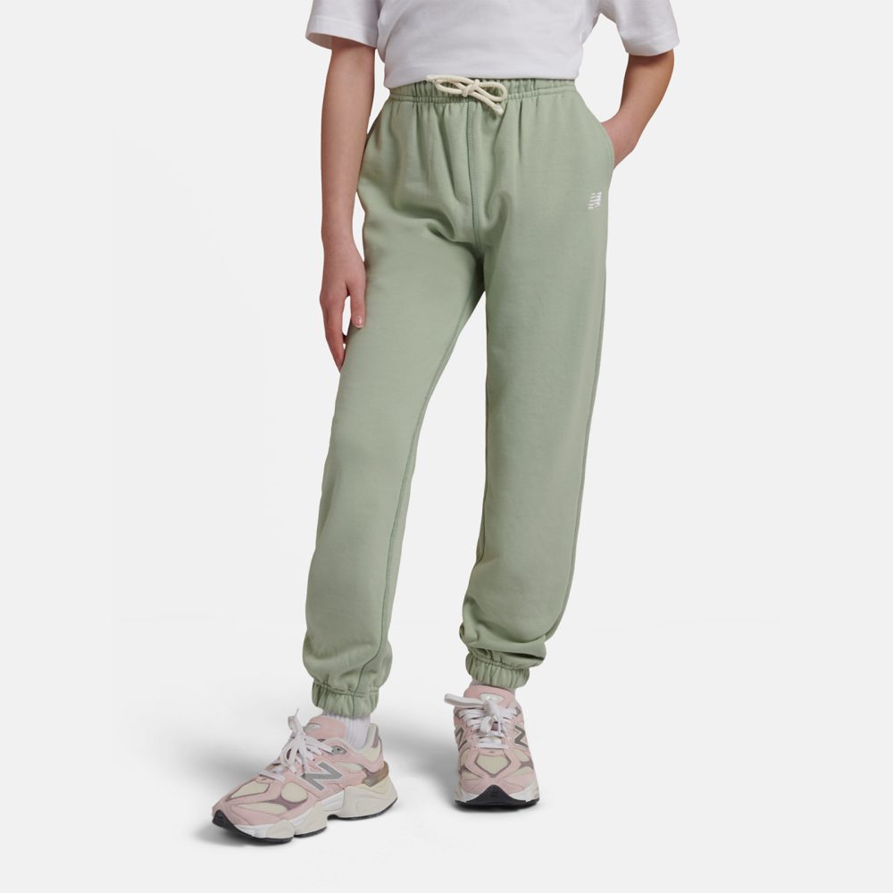 New Balance G New Balance French Terry Small Logo Jogger  Mädchen, grün, Grösse: 9-10 Years