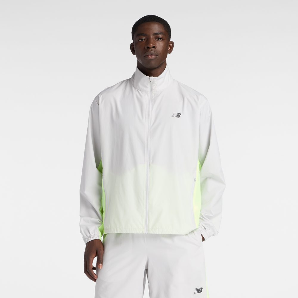 New Balance New Balance Fast Days Jacket Herren, weiss, Grösse: S  Herren, weiss, Grösse: S