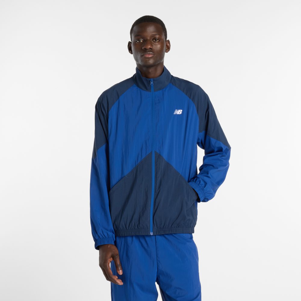 New Balance New Balance Sport Legacy Jacket Herren, blau, Grösse: L  Herren, blau, Grösse: L