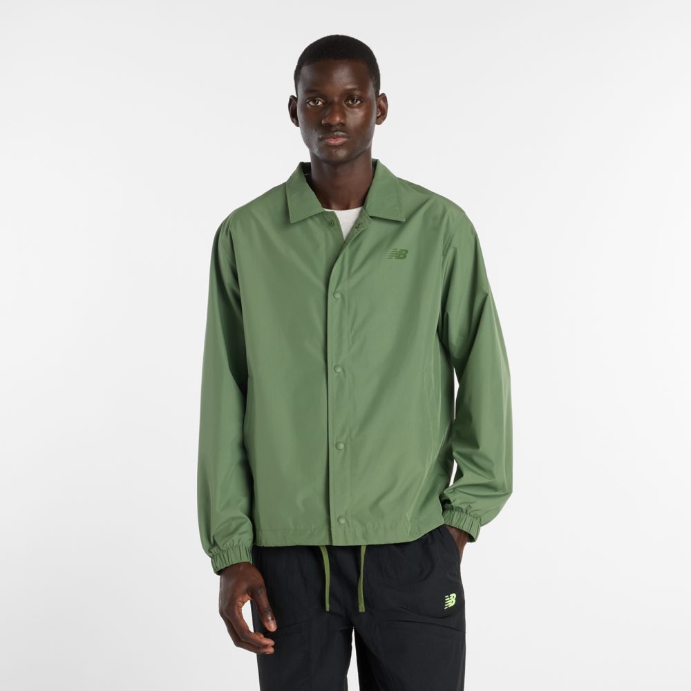 New Balance New Balance Lightweight Coaches Jacket Herren, grün, Grösse: M  Herren, grün, Grösse: M