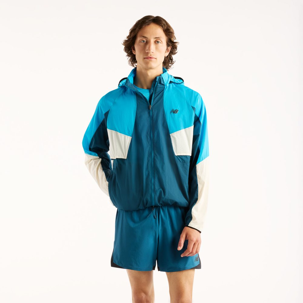 New Balance New Balance RC Jacket Herren, blau, Grösse: L  Herren, blau, Grösse: L