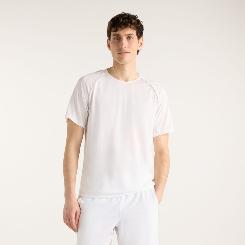 New Balance New Balance Tournament Top Herren, weiss, Grösse: S  Herren, weiss, Grösse: S