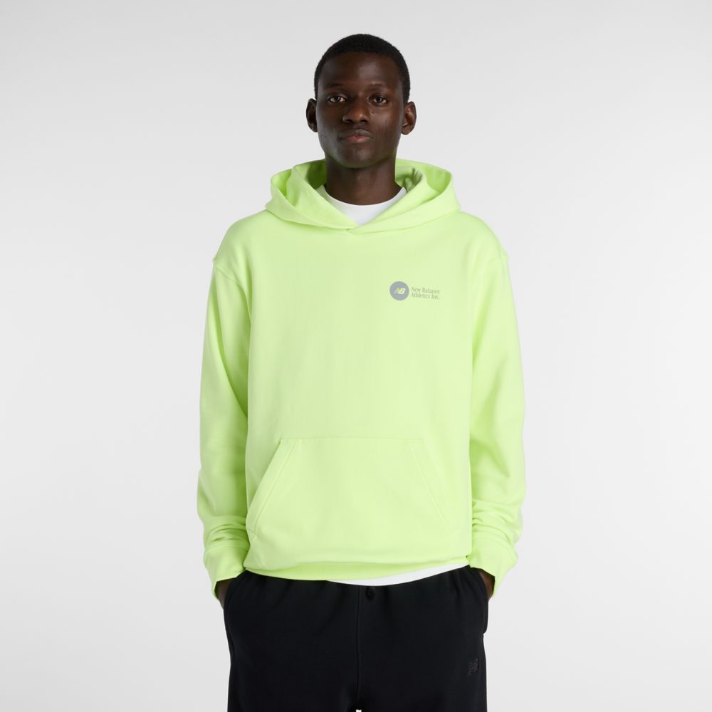New Balance New Balance Vortex Hoodie Herren, gelb, Grösse: L  Herren, gelb, Grösse: L