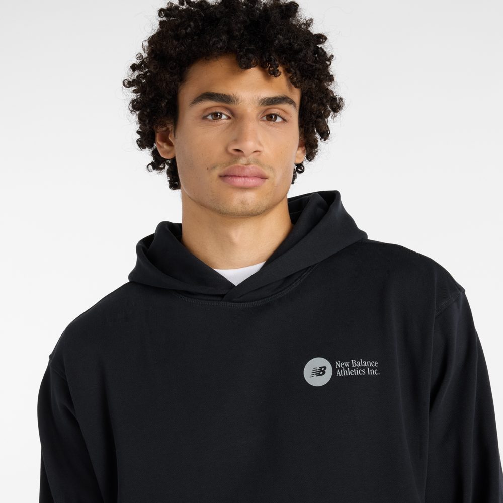 New Balance New Balance Vortex Hoodie Herren, schwarz, Grösse: S  Herren, schwarz, Grösse: S