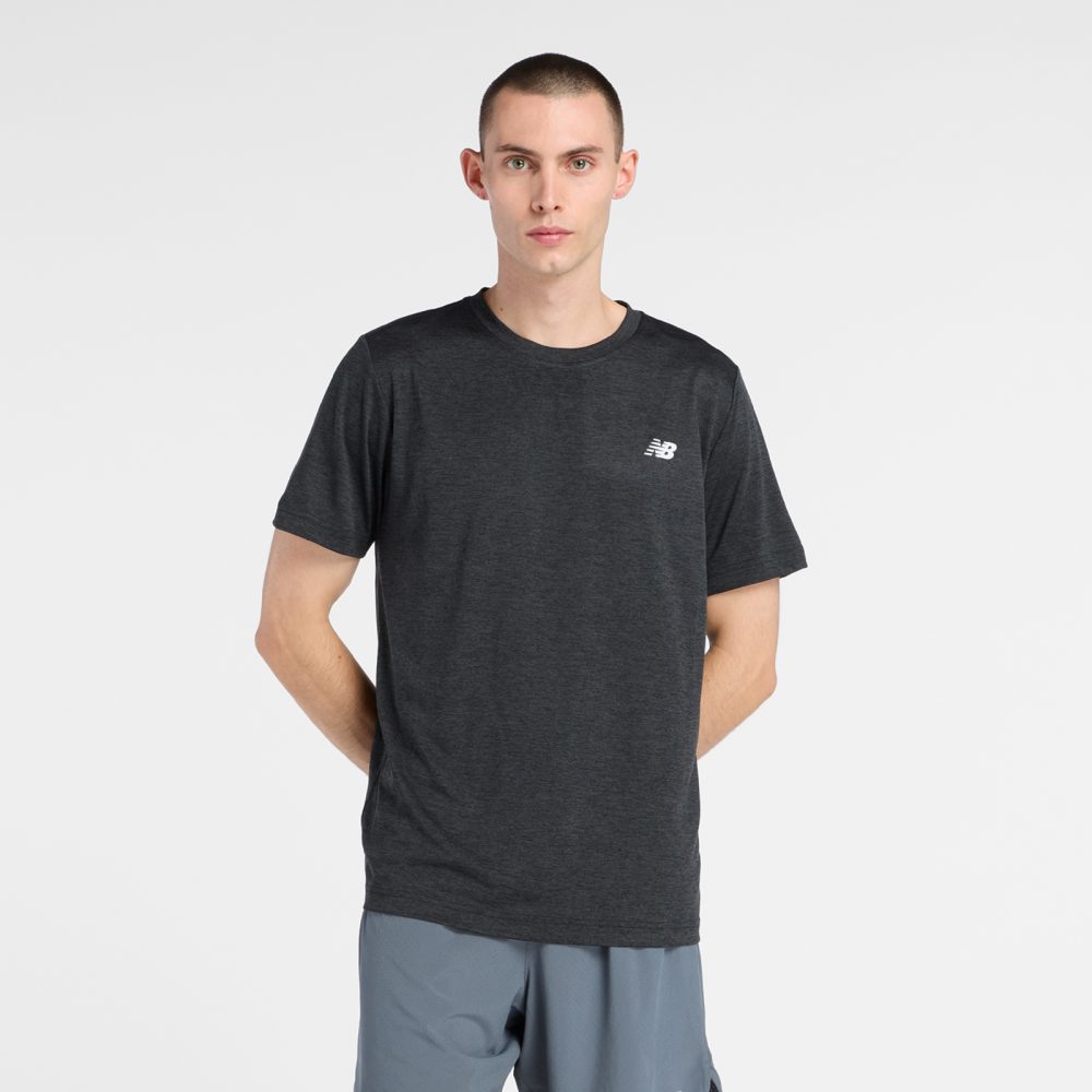 New Balance New Balance Sport Training T-Shirt Herren, schwarz, Grösse: L  Herren, schwarz, Grösse: L
