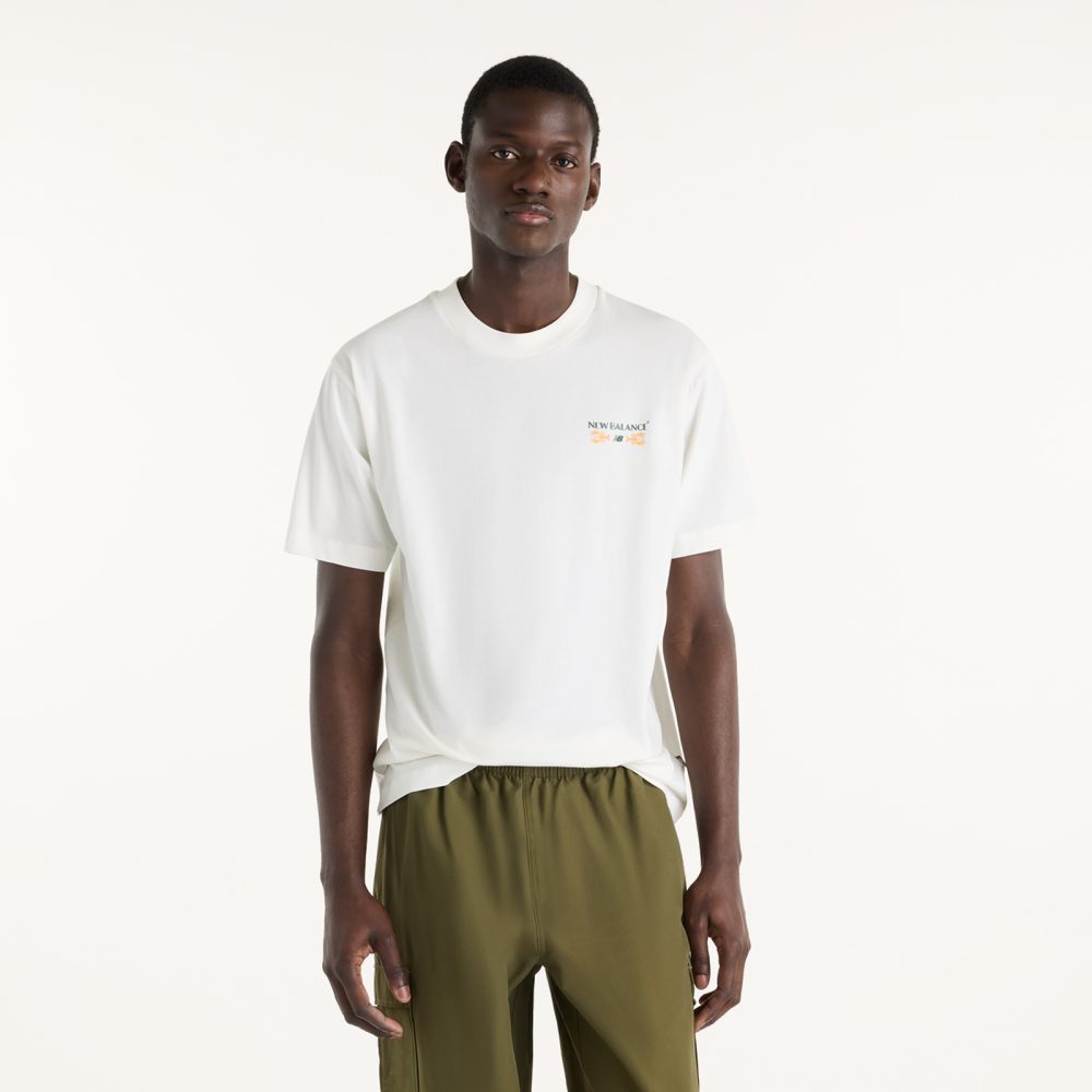New Balance New Balance Grab a Bite Boston T-Shirt Herren, weiss, Grösse: S  Herren, weiss, Grösse: S