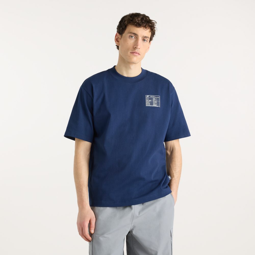 New Balance New Balance Archive Blueprint T-Shirt Herren, blau, Grösse: L  Herren, blau, Grösse: L