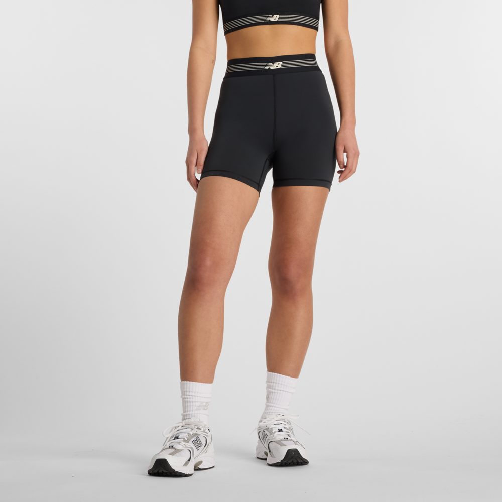 New Balance Trainingsshorts elastischer Materialmix, schnelltrocknendes Material, bequeme Passform
