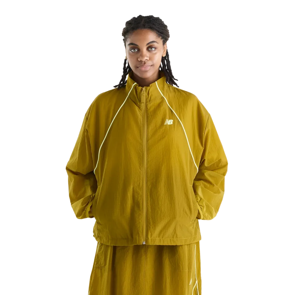 New Balance New Balance W Sport Legacy Jacket Damen, braun, Grösse: M  Damen, braun, Grösse: M