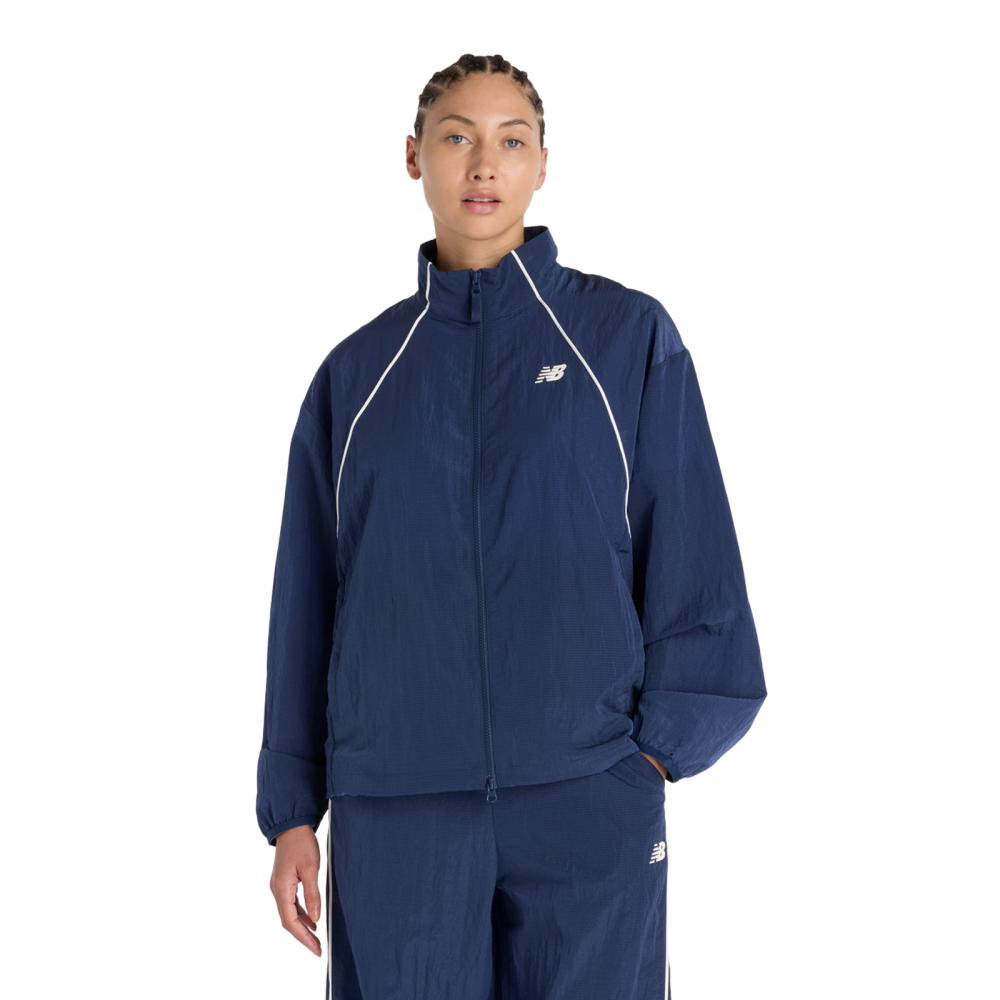 New Balance New Balance W Sport Legacy Jacket Damen, blau, Grösse: M  Damen, blau, Grösse: M
