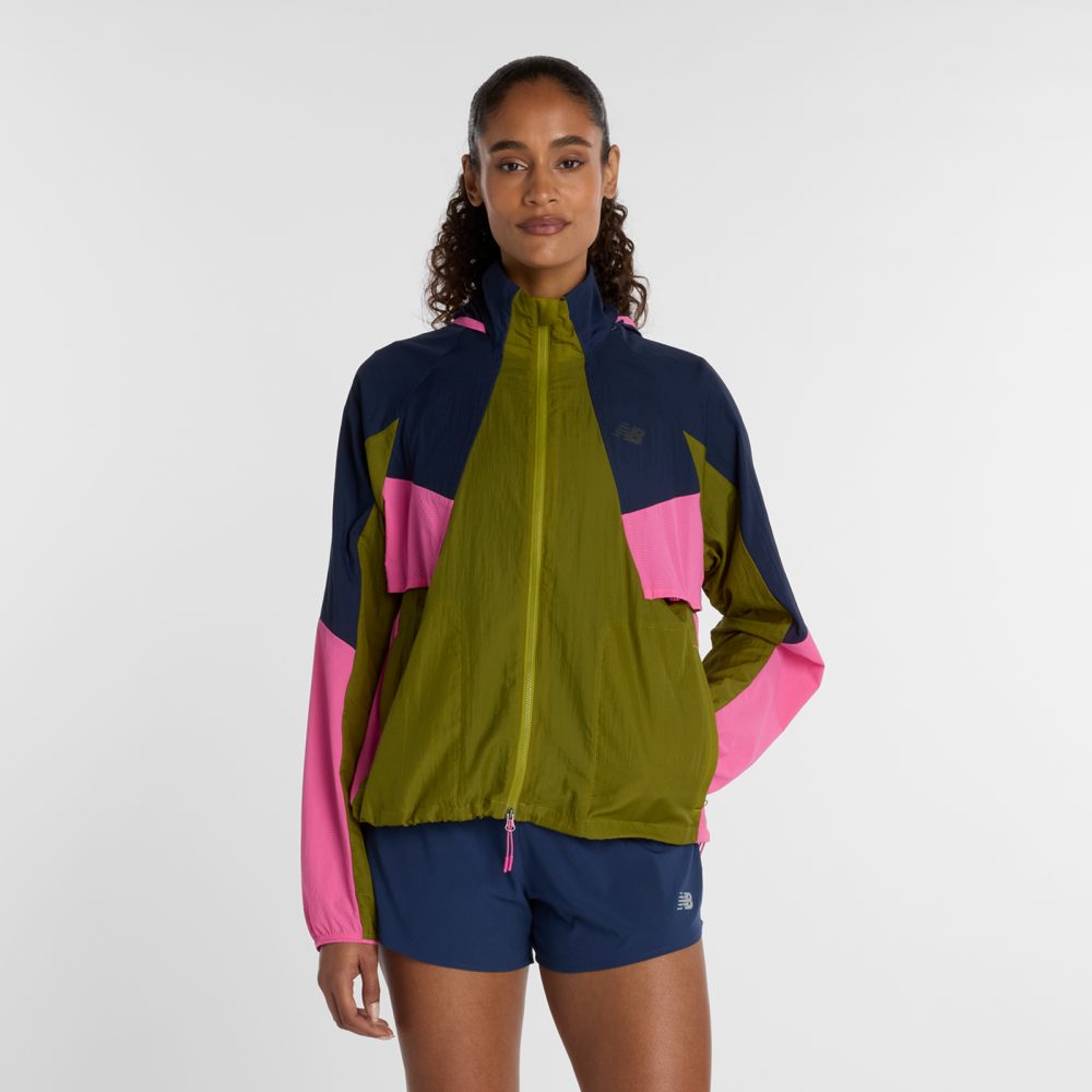 New Balance New Balance W RC Jacket Damen, grün, Grösse: XS  Damen, grün, Grösse: XS
