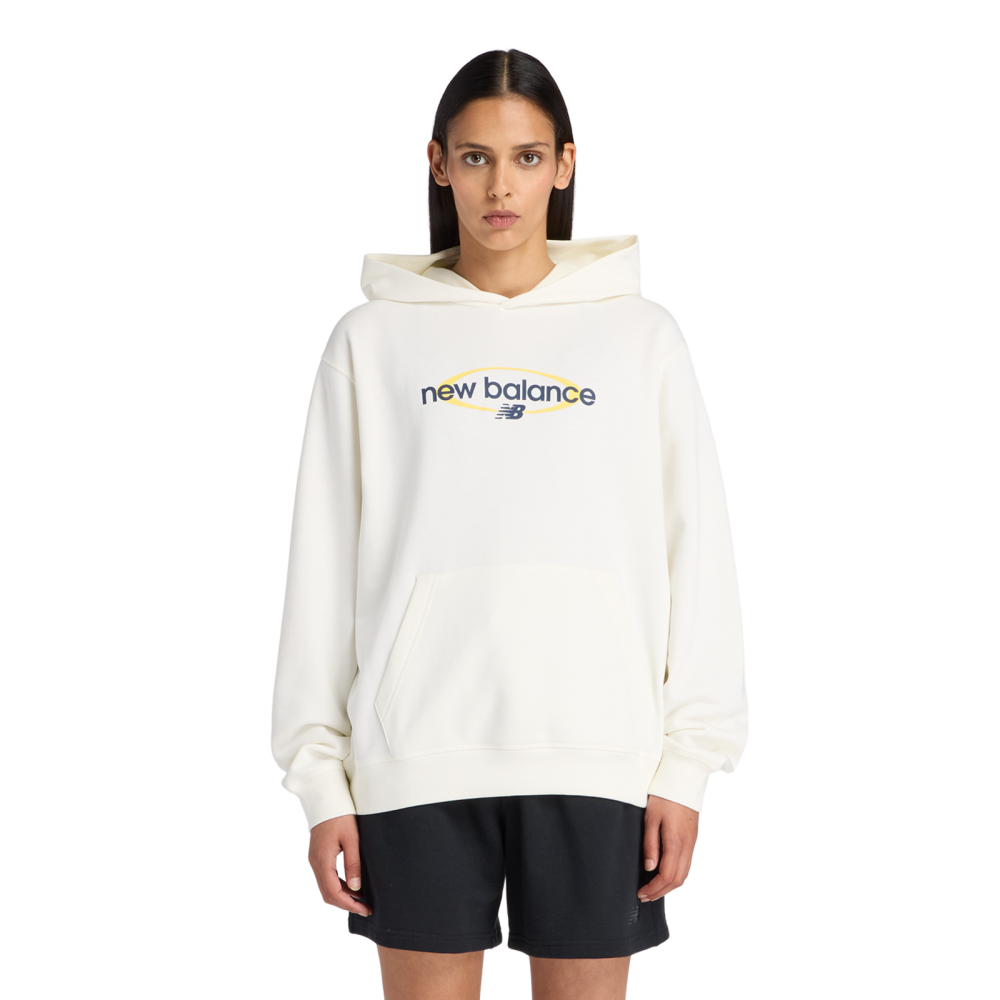 New Balance New Balance W Sport Graphic Relaxed Hoodie Damen, weiss, Grösse: XS  Damen, weiss, Grösse: XS
