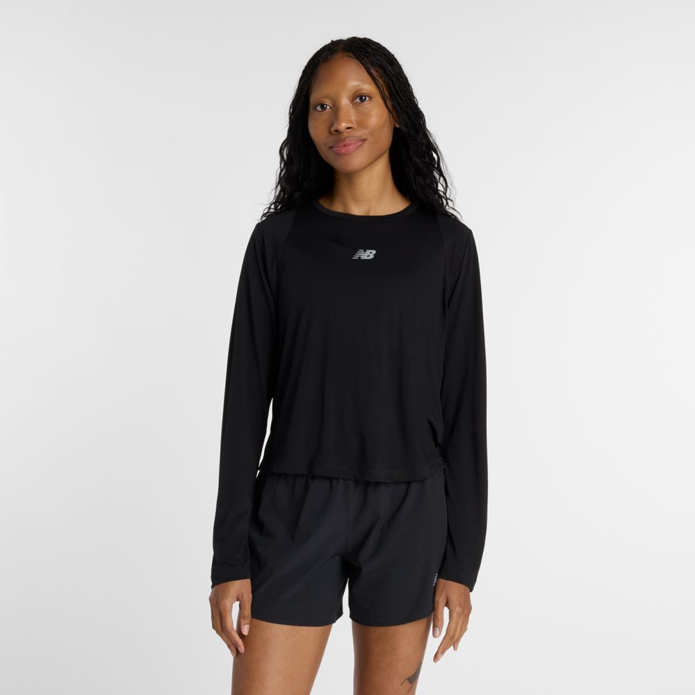 New Balance New Balance W Infinity Propel Long Sleeve Damen, schwarz, Grösse: M  Damen, schwarz, Grösse: M
