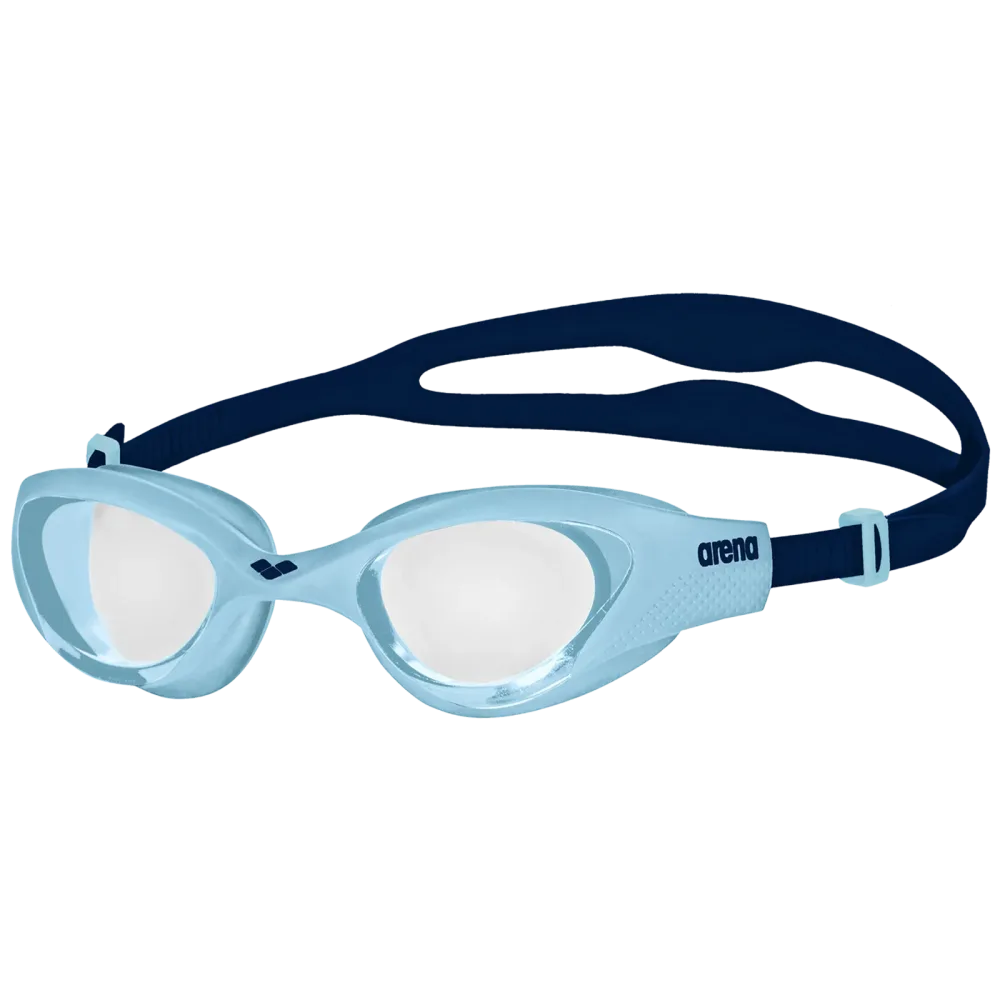 Arena Jr The One Schwimmbrille blau, Harte GläserUnverspiegelte Gläser