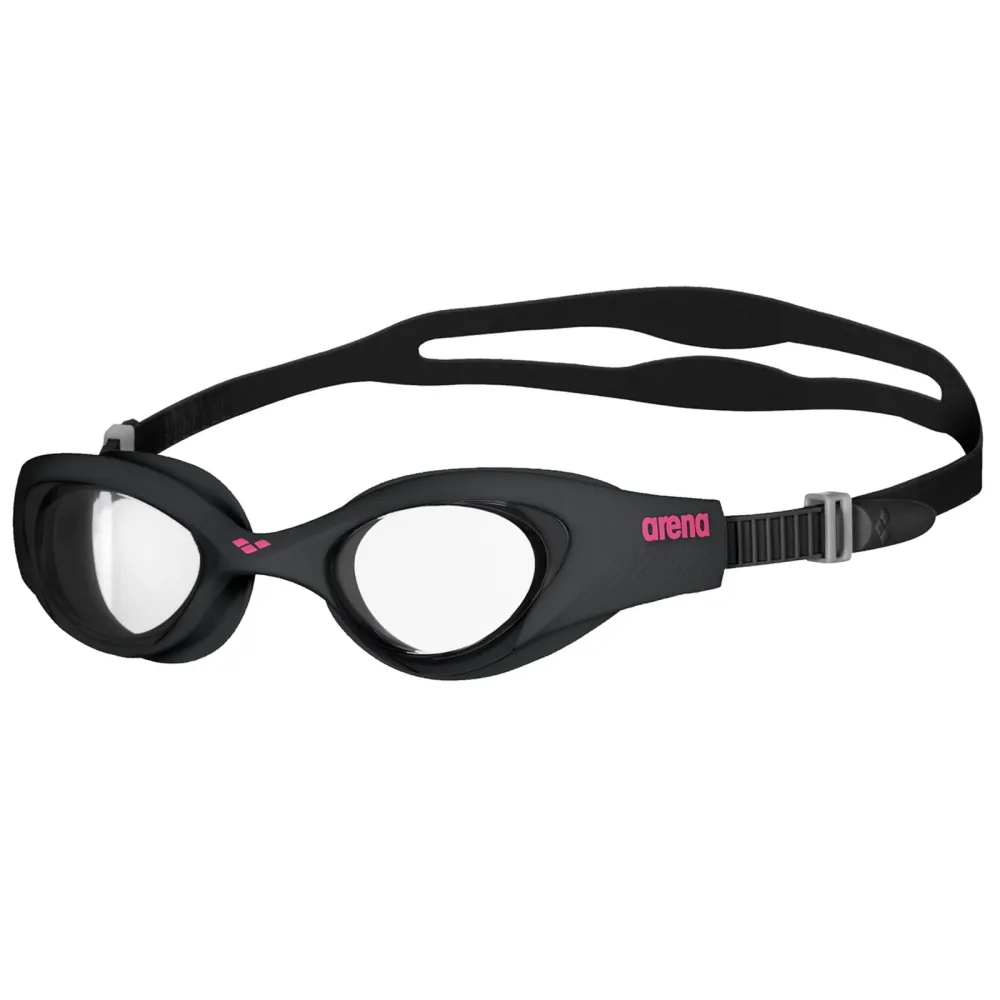 Arena W The One Schwimmbrille schwarz, Harte GläserUnverspiegelte Gläser