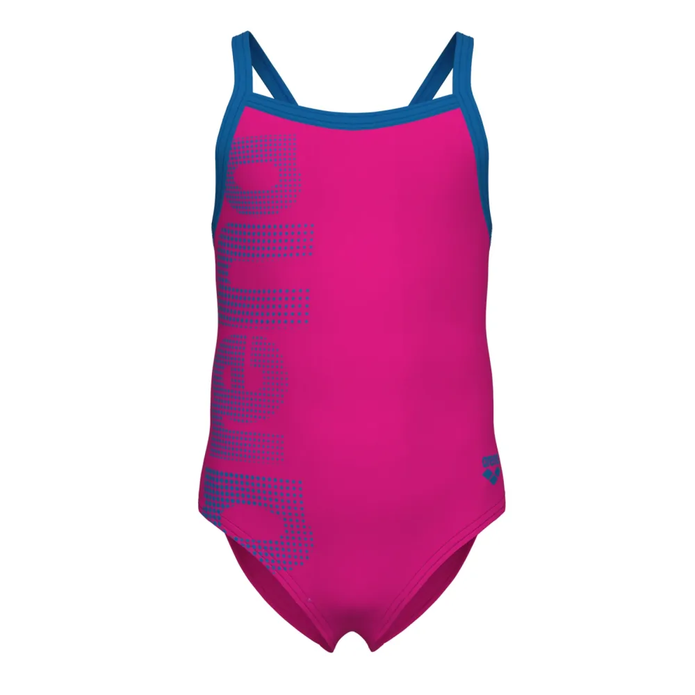 Arena Kids G Arena Logo One Piece Badeanzug Mädchen, pink, Grösse: 110