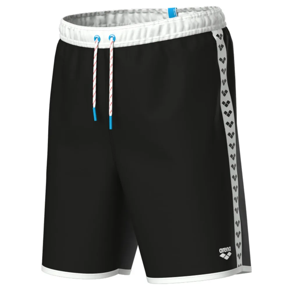 Arena Icons Team Stripe Unisex Bermuda Herren, schwarz, Grösse: M
