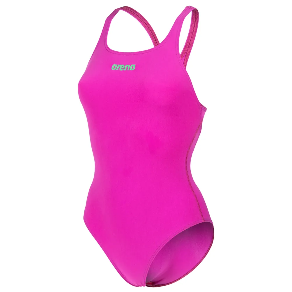 Arena Team Swimsuit Swim Pro Solid Badeanzug Damen, pink, Grösse: D 32