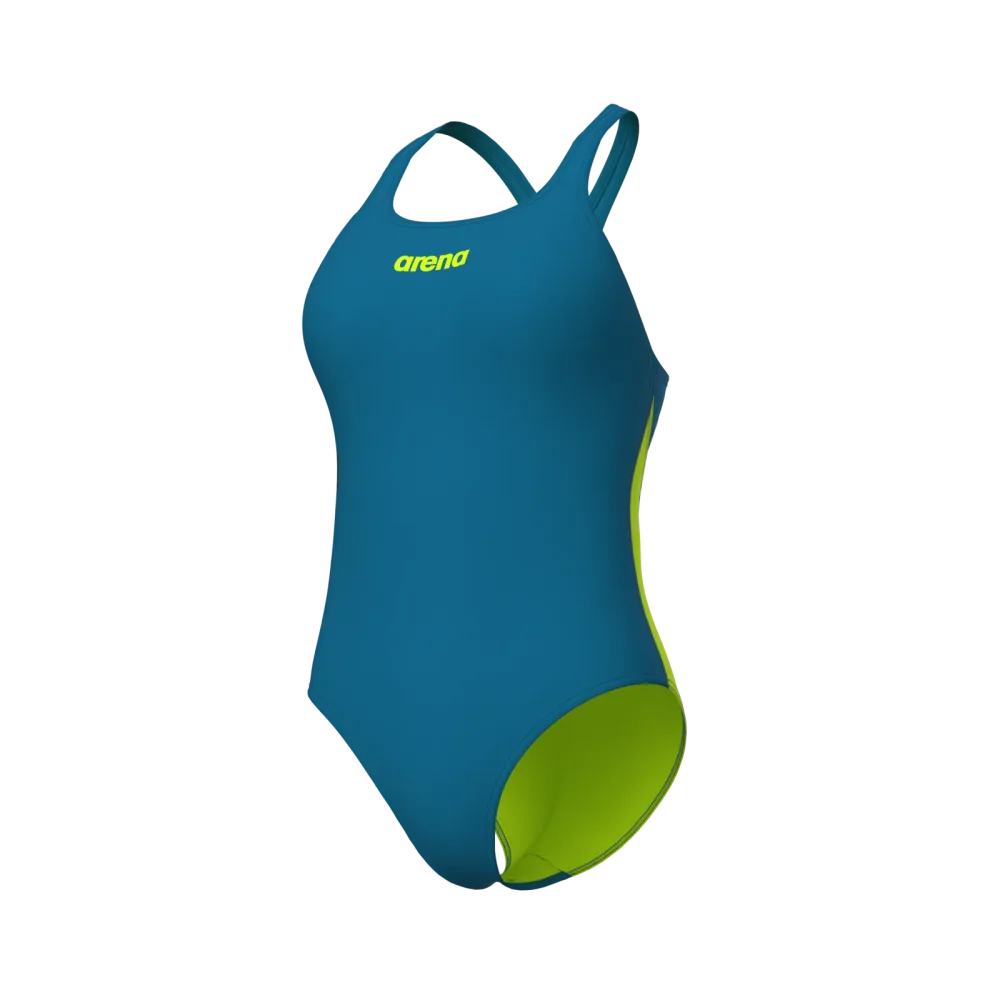 Arena Team Swimsuit Swim Pro Solid Badeanzug Damen, blau, Grösse: D 32