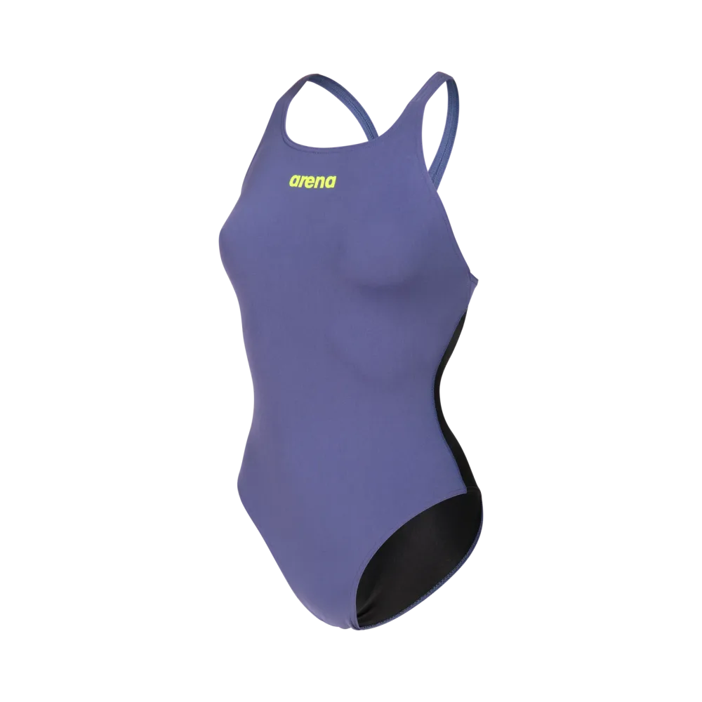 Arena Team Swimsuit Swim Pro Solid Badeanzug Damen, violett, Grösse: D 34