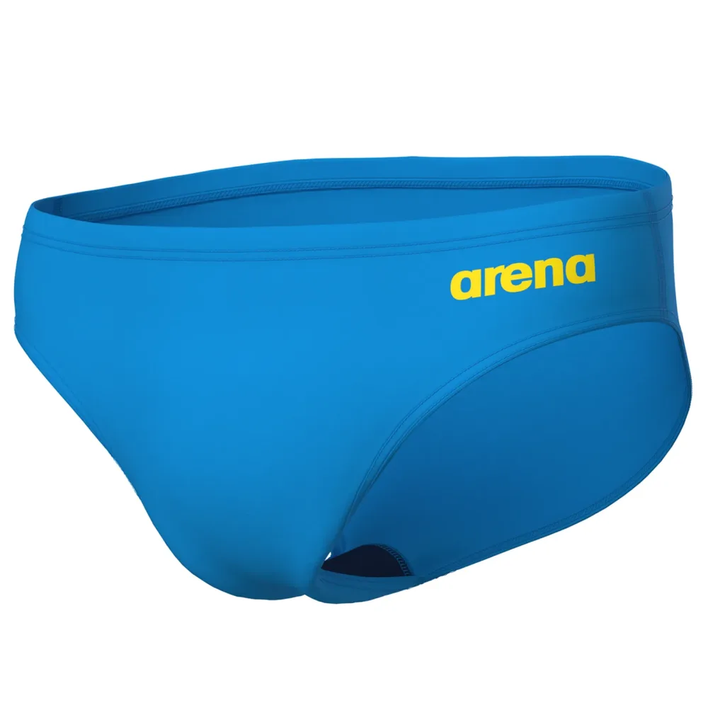 Arena M Team Swim Briefs Solid Swim Slip Herren, blau, Grösse: D 2