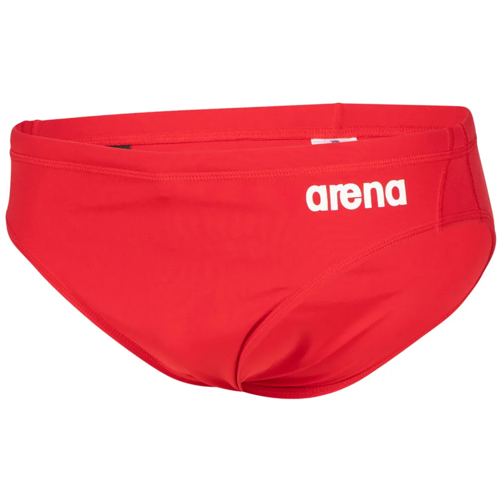 Arena Team Swim Briefs Solid Swim Slip Jungen, rot, Grösse: 128