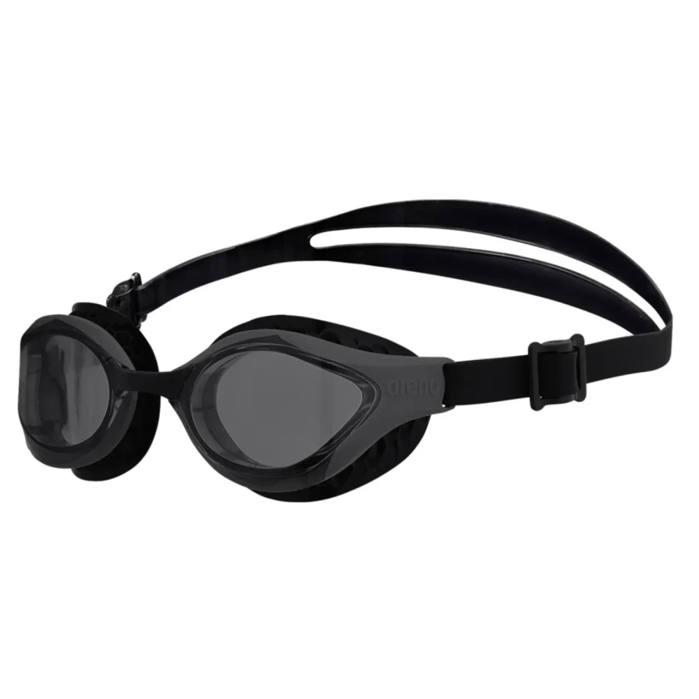 Arena Air-Bold Swipe Schwimmbrille schwarz, Harte GläserUnverspiegelte Gläser
