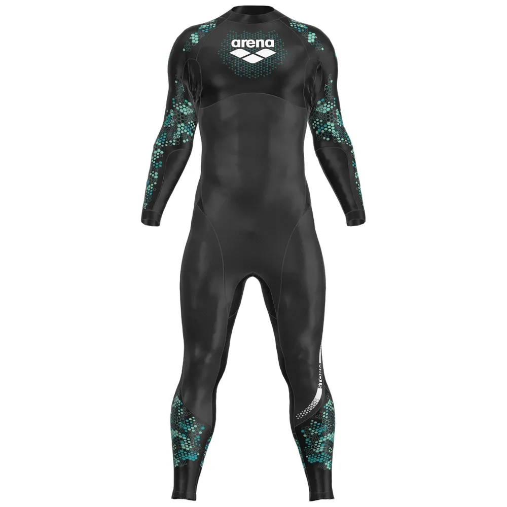Arena Storm Wetsuit Neoprenanzug Herren, schwarz, Grösse: S