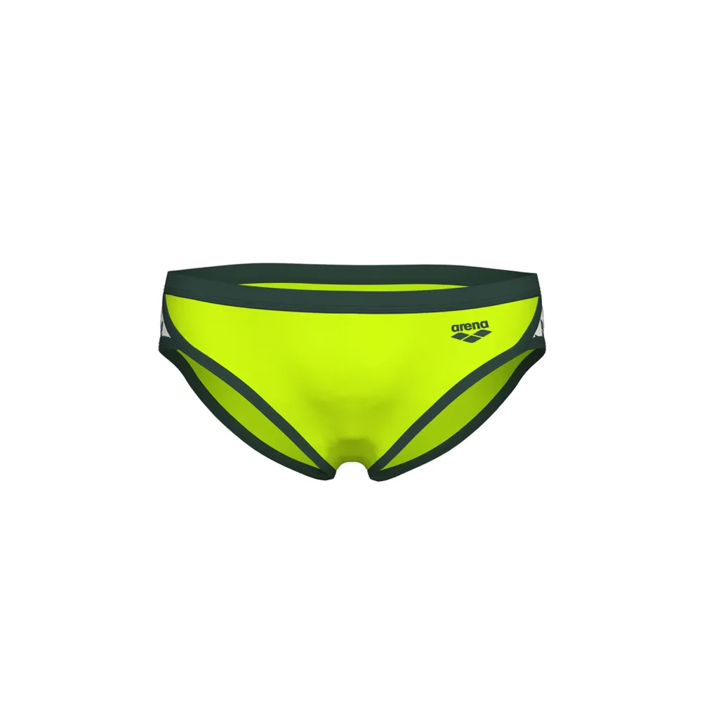 Arena Arena Icons Swim Briefs Solid Swim Slip Herren, grün, Grösse: D 4
