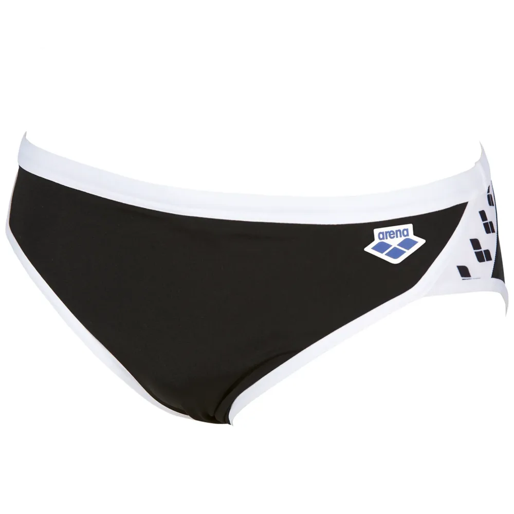 Arena Arena Icons Swim Briefs Solid Swim Slip Herren, schwarz, Grösse: D 3