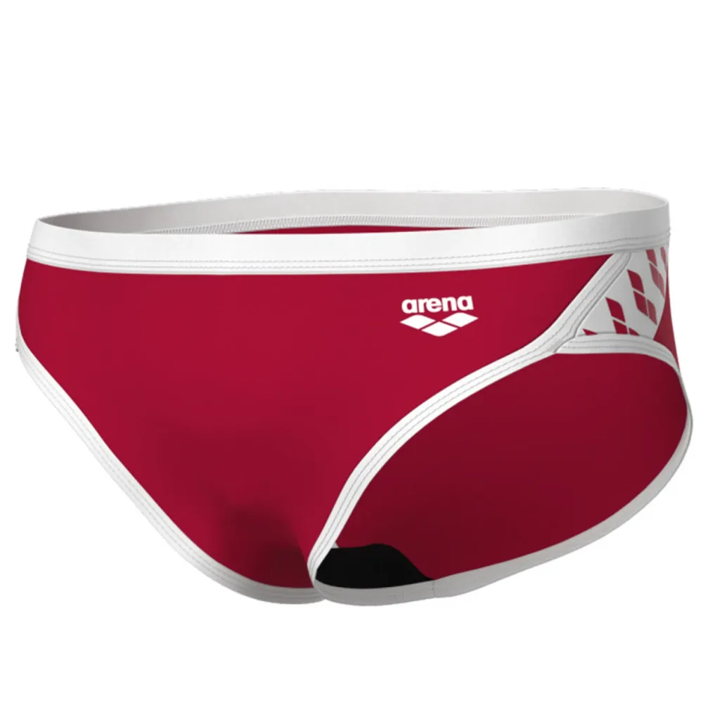 Arena Arena Icons Swim Briefs Solid Swim Slip Herren, rot, Grösse: D 3