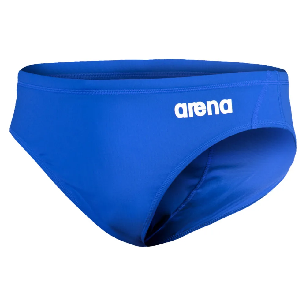 arena - Badeslip Waterpolo Solid, für Herren, Königsblau, Größe 90