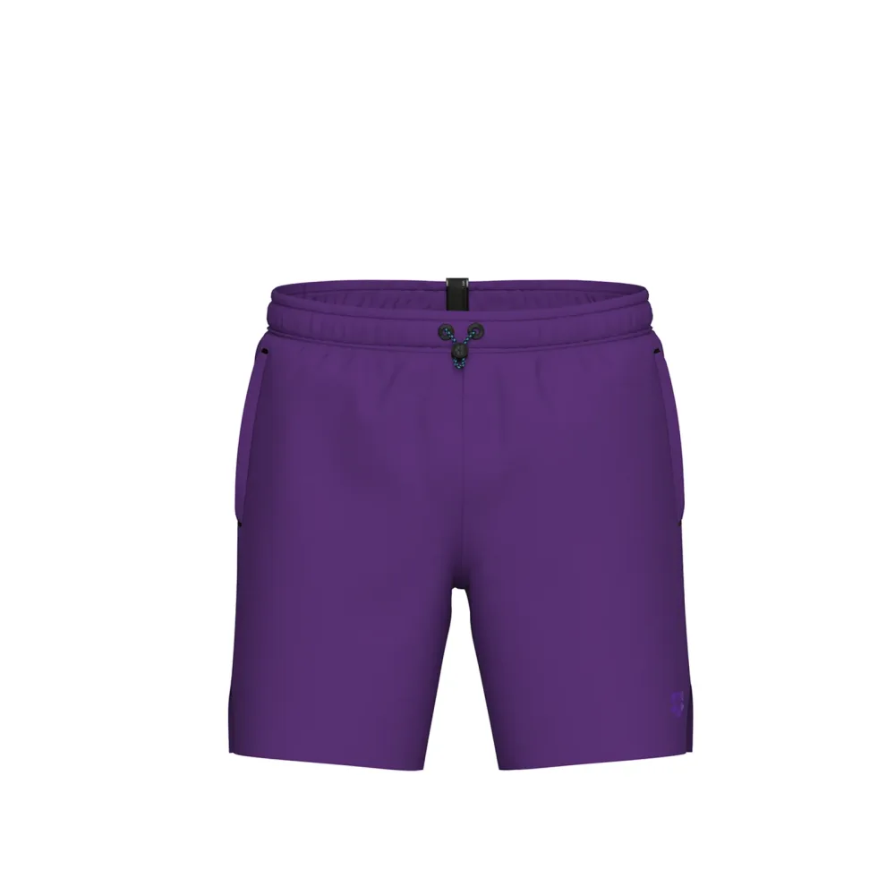 Arena M Arena Evo Beach Boxer Solid Beach Short Herren, violett, Grösse: L
