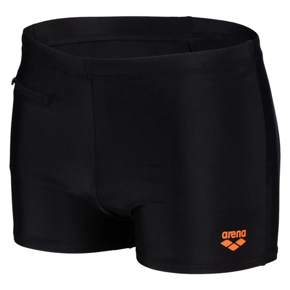 Arena Badehose mit Reissverschlusstasche, aus Polyester und Elasthan