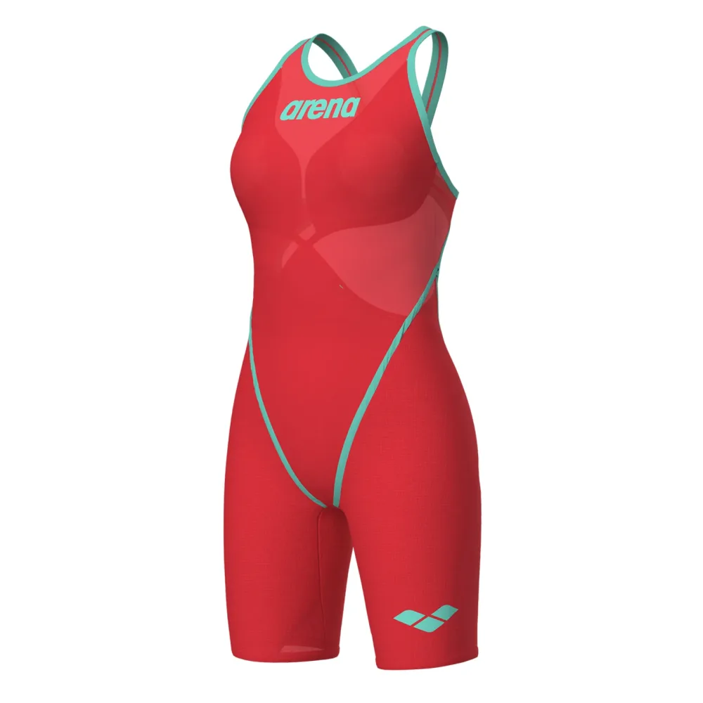 Arena Powerskin Carbon Glide LE Ob Wettkampfanzug Damen, rot, Grösse: D 32