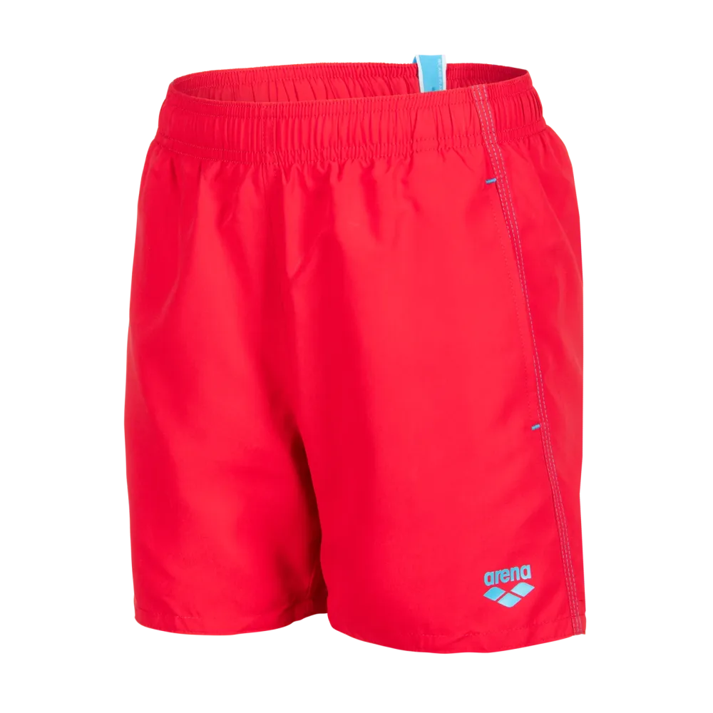 Arena Beach Boxer Solid R Jungen, rot, Grösse: 140