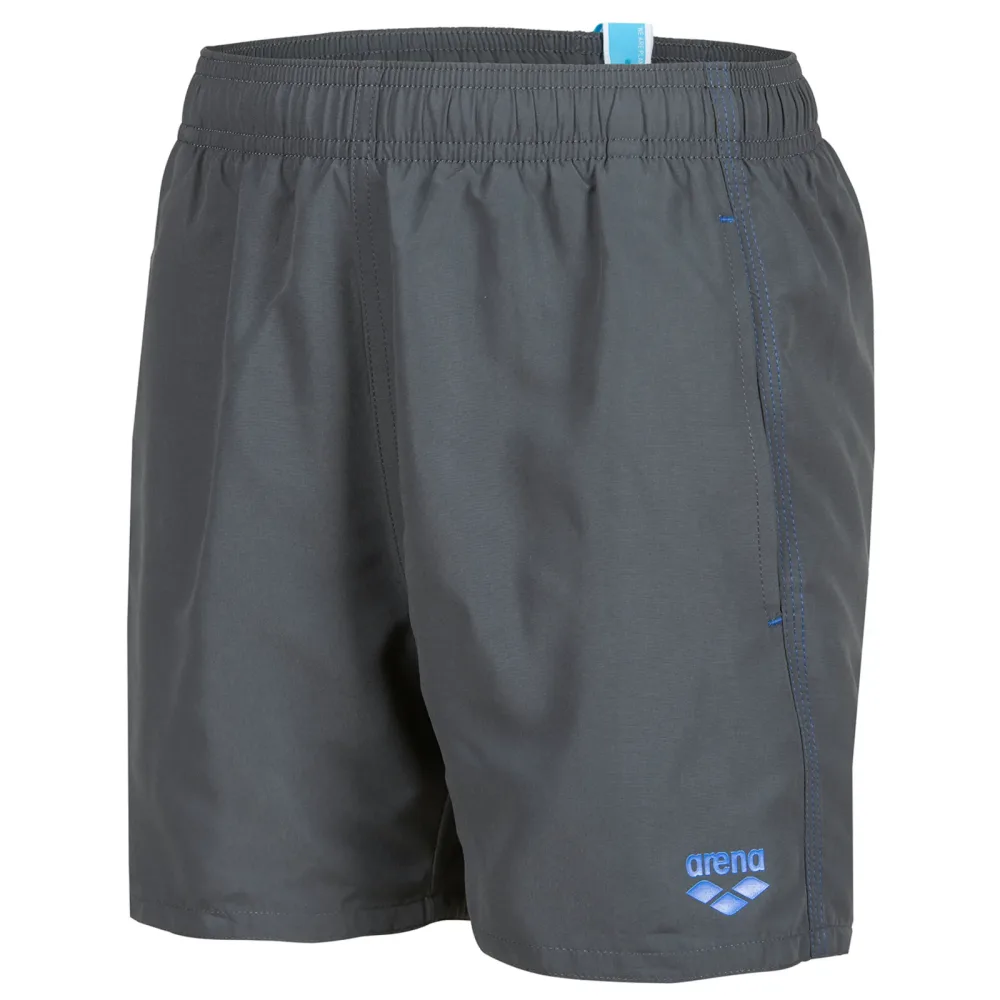 Arena Beach Boxer Solid R Jungen, grau, Grösse: 116