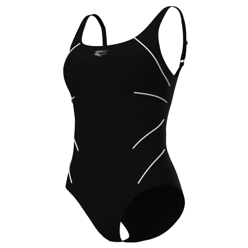 Arena Bodylift Jewel One Piece R Badeanzug Damen, schwarz, Grösse: D 40