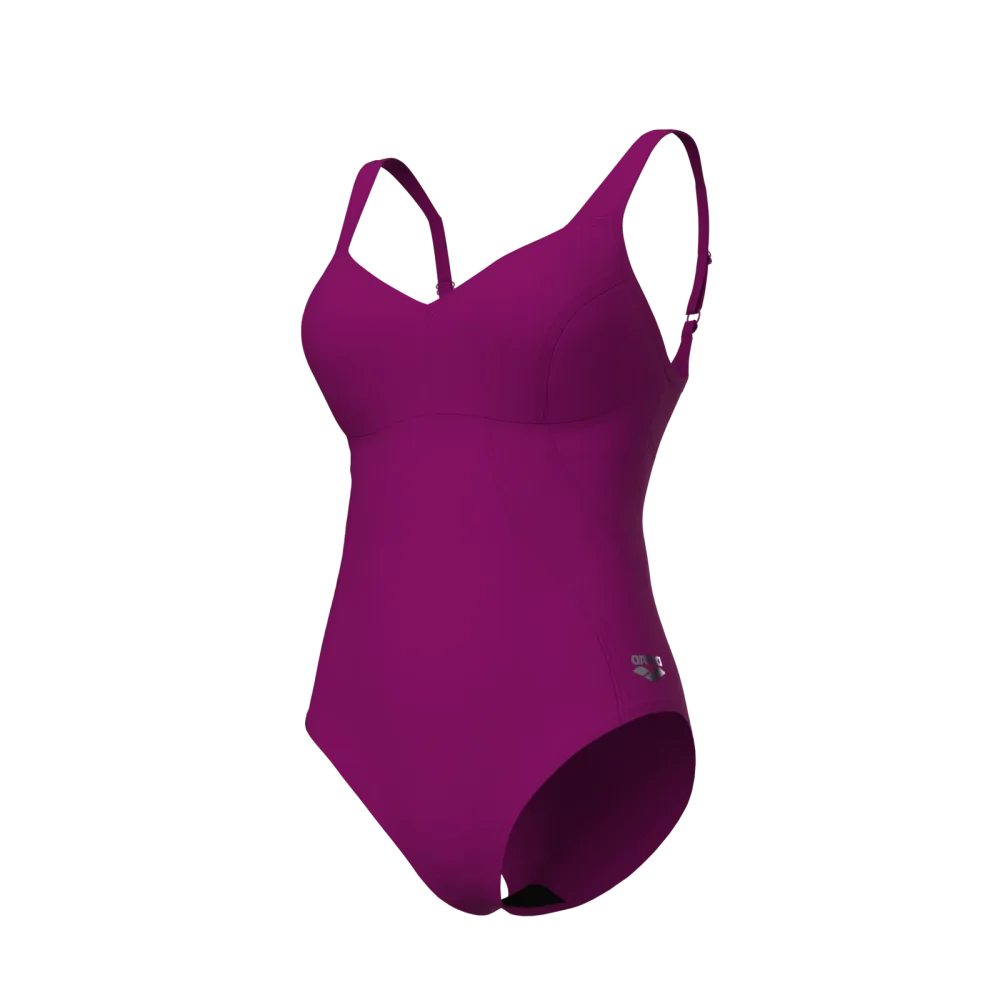 Arena Bodylift Vertigo One Piece C Cup R Badeanzug Damen, violett, Grösse: D 36