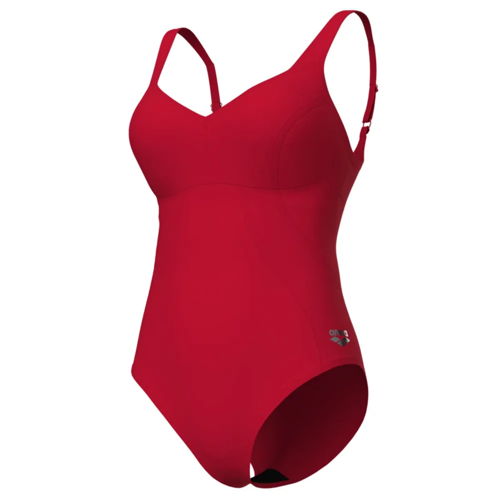 Arena Bodylift Vertigo One Piece C Cup R Badeanzug Damen, rot, Grösse: D 38